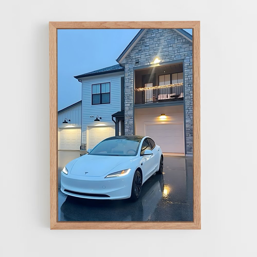 ap-tesla-4 cadre Bois clair
