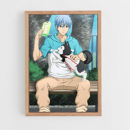 ap-tetsuya kuroko-8 cadre Bois clair