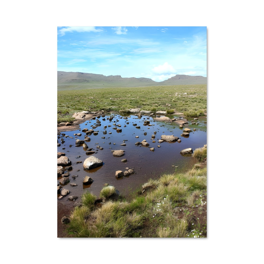 Poster Ruisseau Serenité