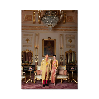 Poster Thai royal family 3381