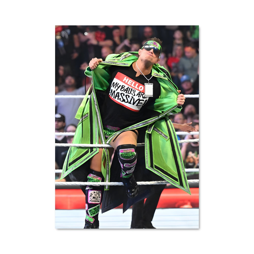 Poster The Miz en Vert