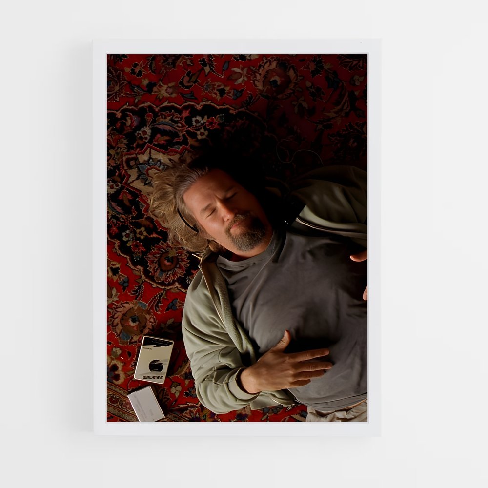 ap-the big lebowski-1 cadre Blanc