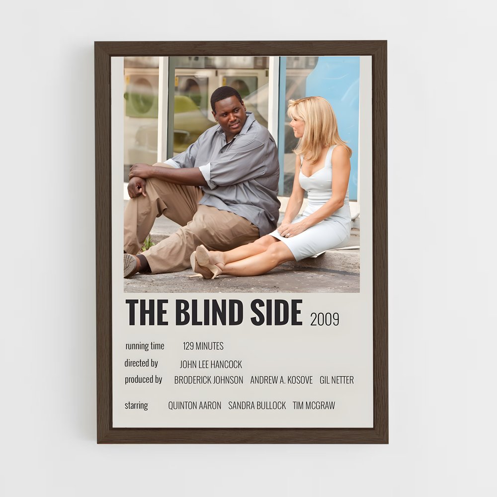 ap-the blind side-1 cadre Bois foncé