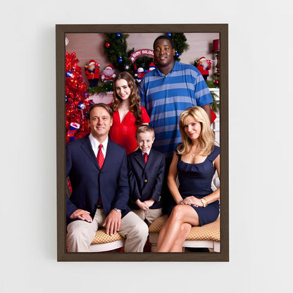 ap-the blind side-2 cadre Bois foncé