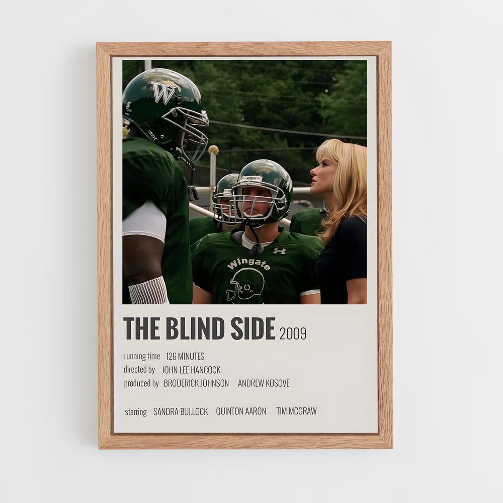 ap-the blind side-3 cadre Bois clair