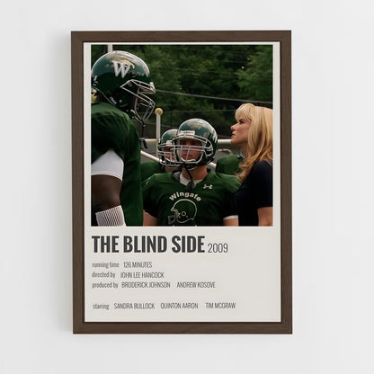 ap-the blind side-3 cadre Bois foncé