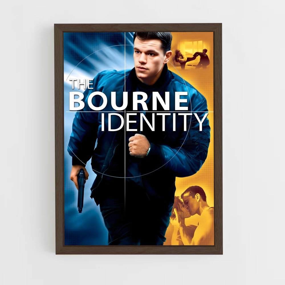 ap-the bourne identity-3 cadre Bois foncé