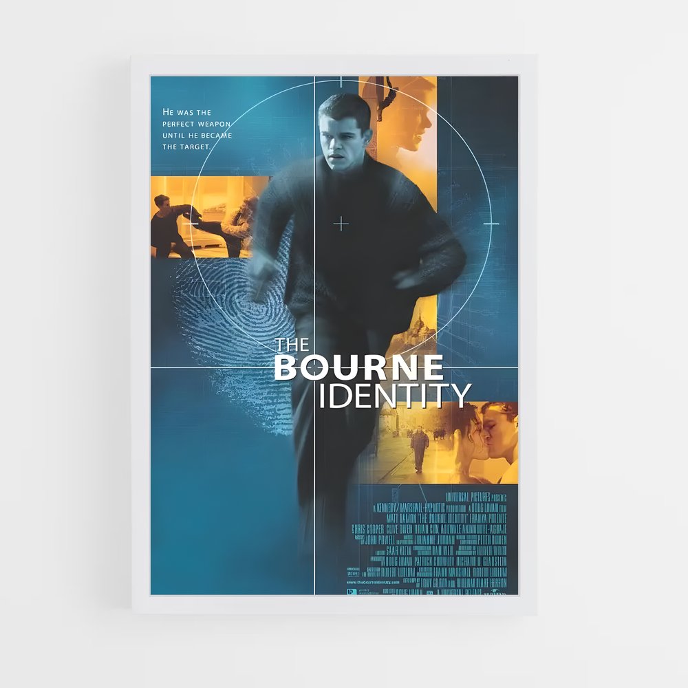 ap-the bourne identity-4 cadre Blanc