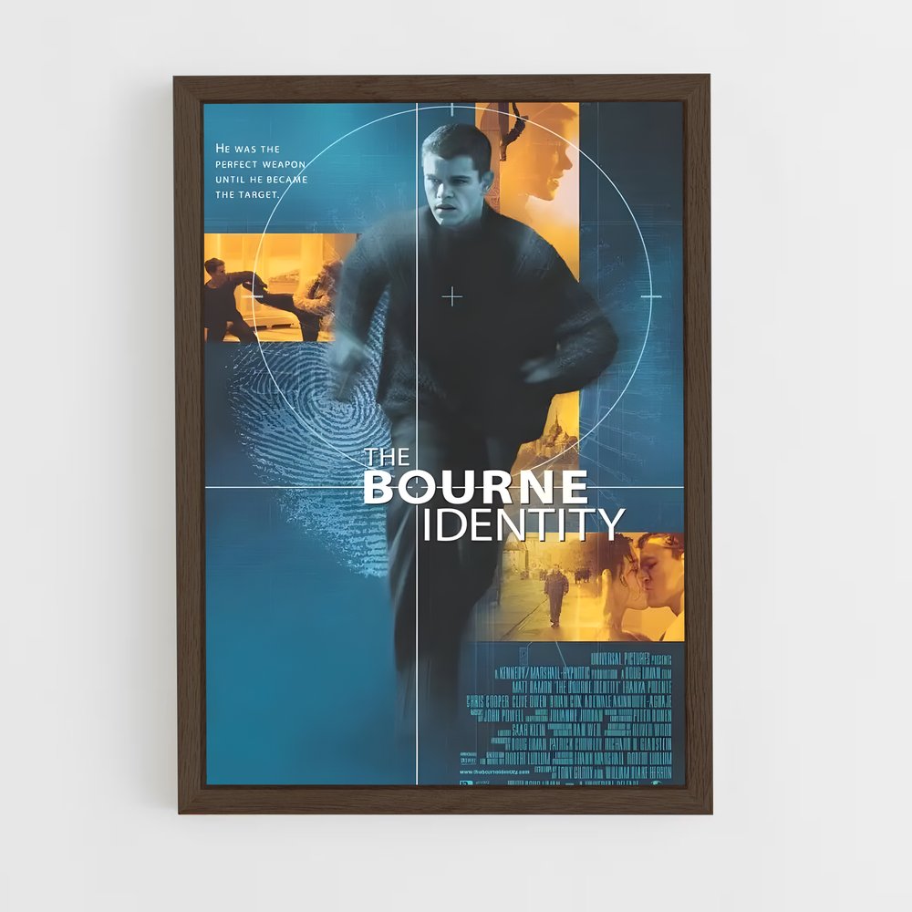 ap-the bourne identity-4 cadre Bois foncé