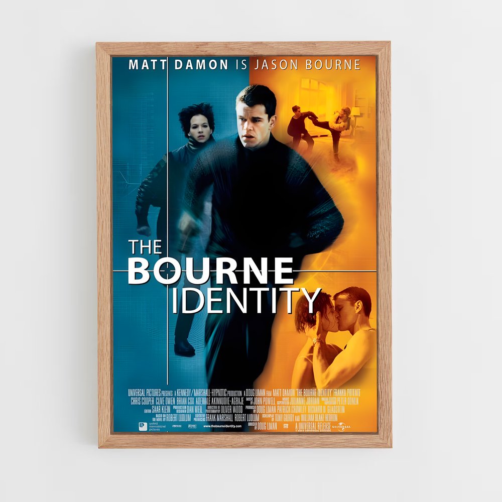 ap-the bourne identity-8 cadre Bois clair