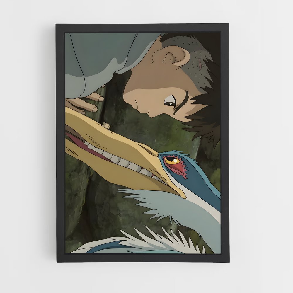ap-the boy and the heron-2 cadre Noir