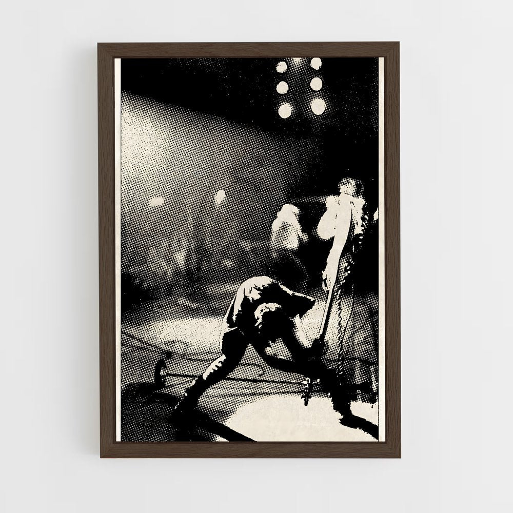 ap-the clash-2 cadre Bois foncé