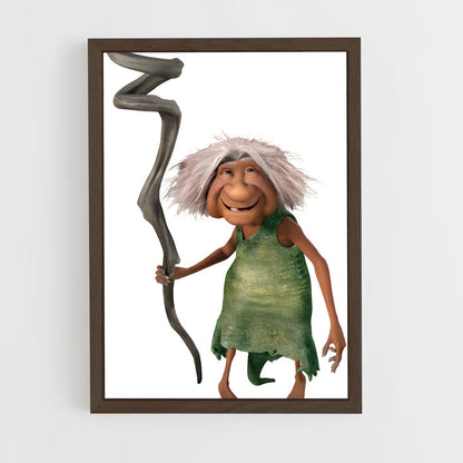 ap-the croods-2 cadre Bois foncé