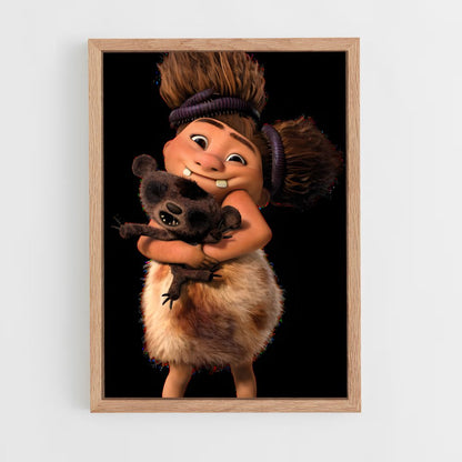 ap-the croods-3 cadre Bois clair