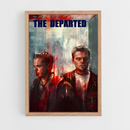 ap-the departed-2 cadre Bois clair
