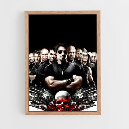 ap-the expendables-1 cadre Bois clair