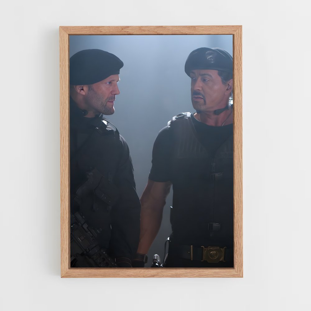 ap-the expendables-4 cadre Bois clair