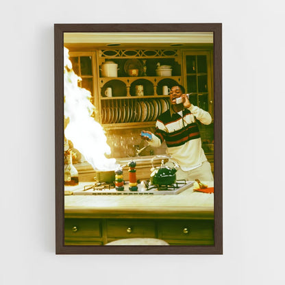 ap-the fresh prince of bel air-1 cadre Bois foncé