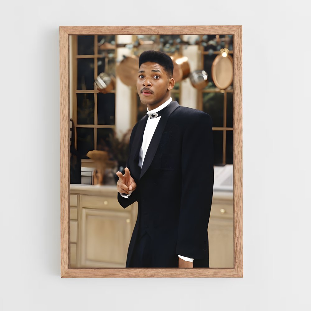 ap-the fresh prince of bel air-6 cadre Bois clair