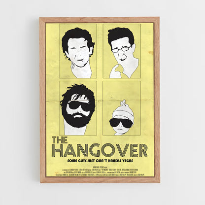 ap-the hangover-5 cadre Bois clair