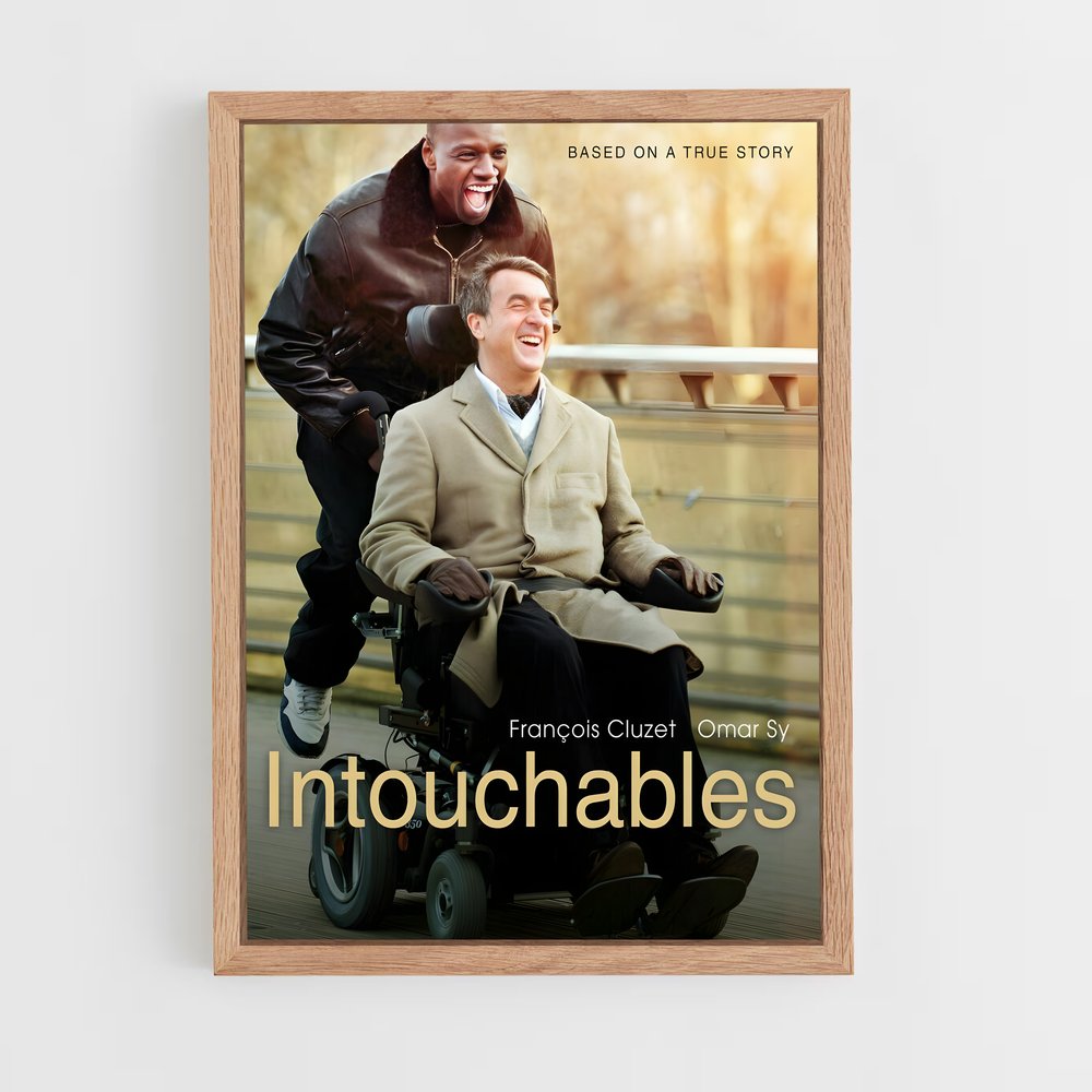 ap-the intouchables-2 cadre Bois clair