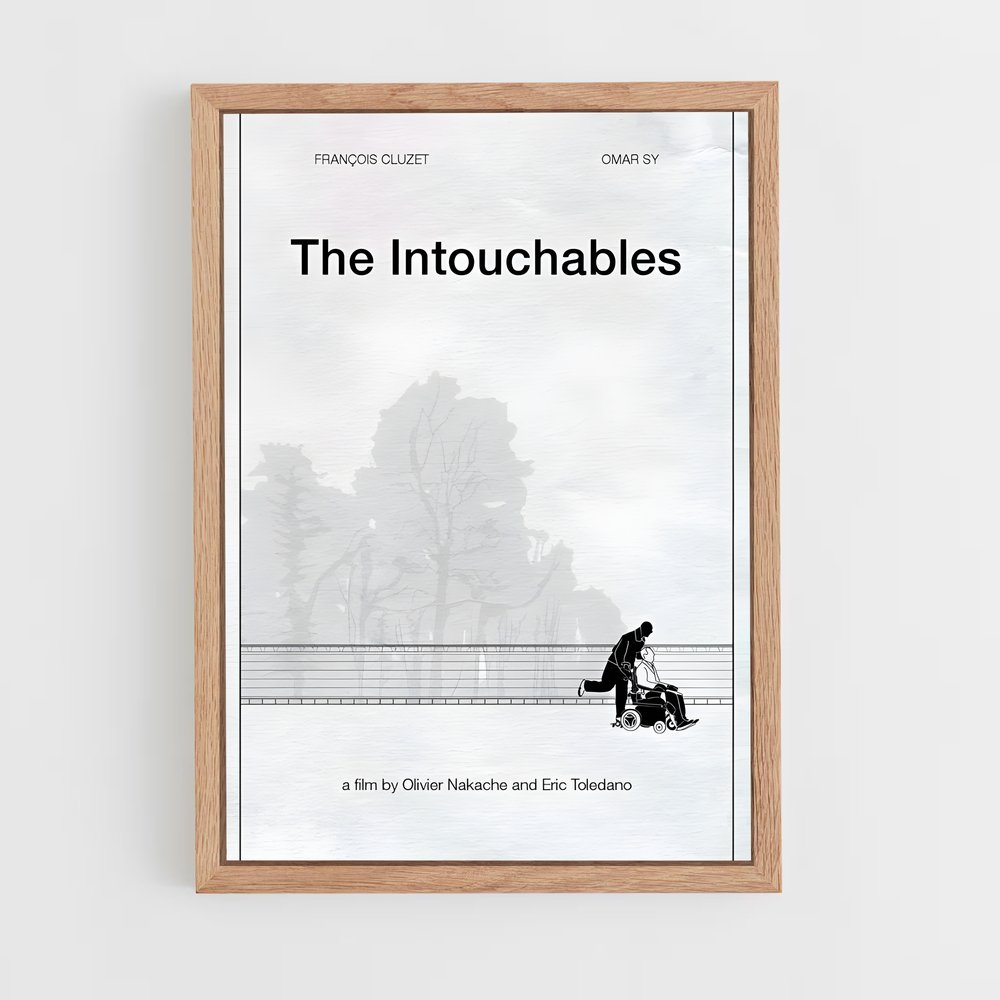 ap-the intouchables-4 cadre Bois clair