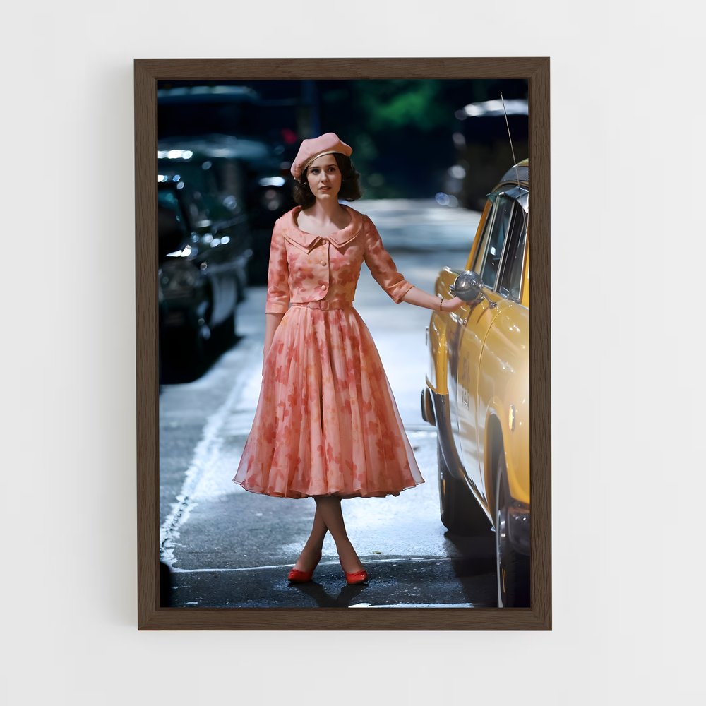 ap-the marvelous mrs maisel-6 cadre Bois foncé