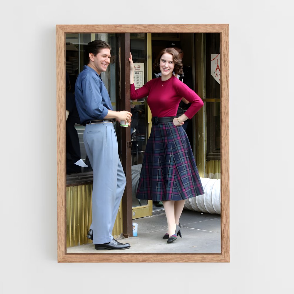 ap-the marvelous mrs maisel-7 cadre Bois clair