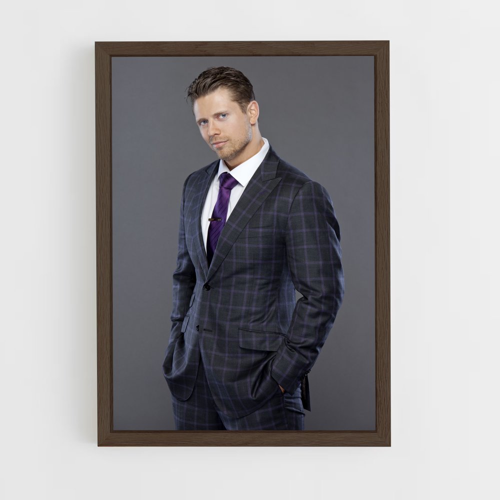 ap-the miz-1 cadre Bois foncé