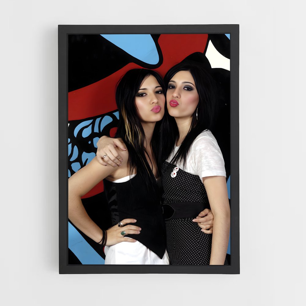 ap-the veronicas-4 cadre Noir