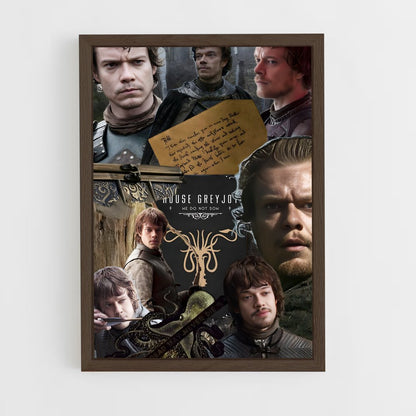 ap-theon greyjoy-4 cadre Bois foncé