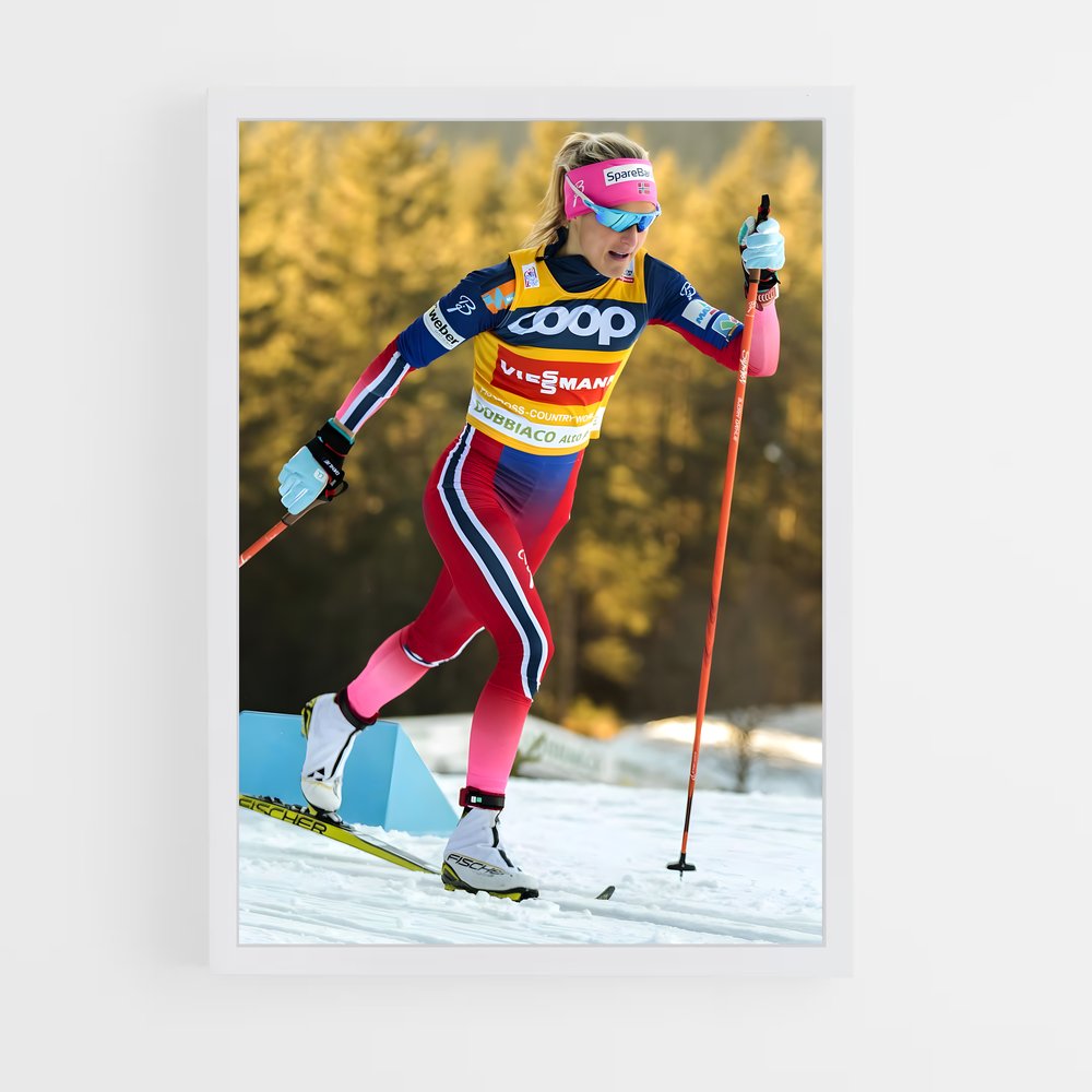 ap-therese johaug-2 cadre Blanc