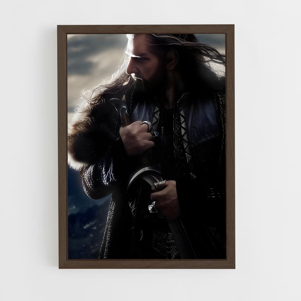 ap-thorin oakenshield-7 cadre Bois foncé