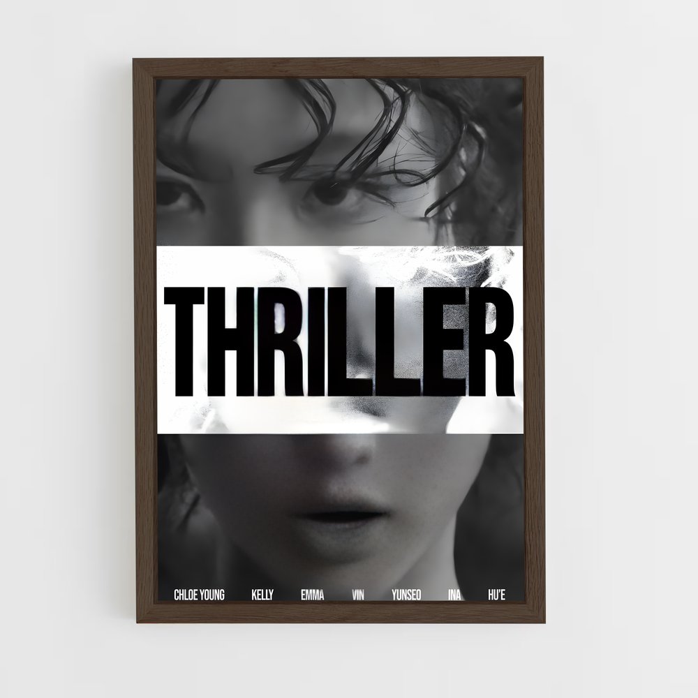 ap-thriller movie-1 cadre Bois foncé