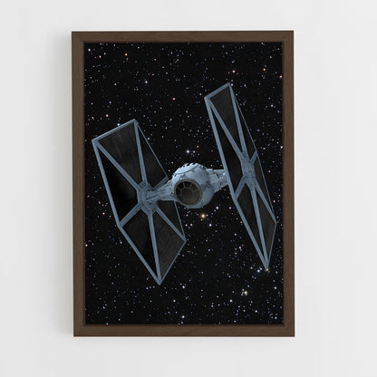 ap-tie fighter-1 cadre Bois foncé