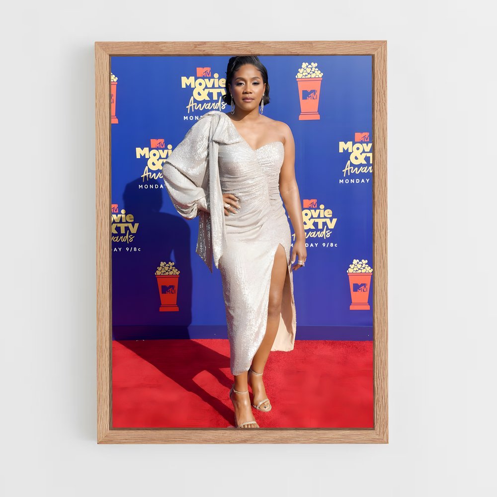 ap-tiffany haddish-13 cadre Bois clair