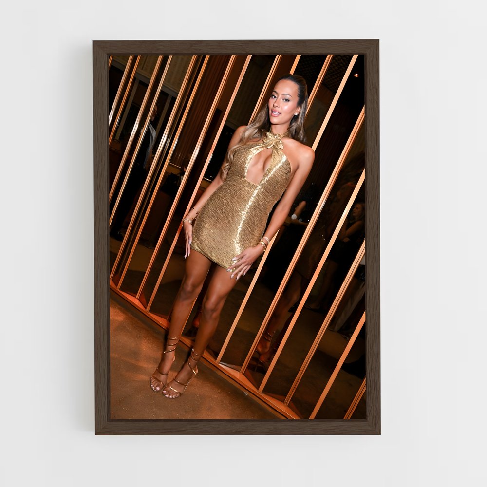 ap-tiffany haddish-4 cadre Bois foncé