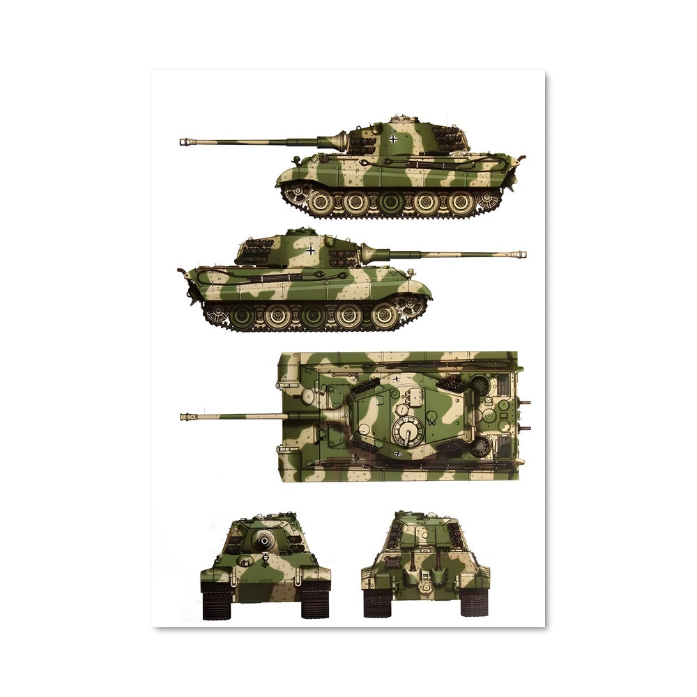 Poster Camouflage Tiger II