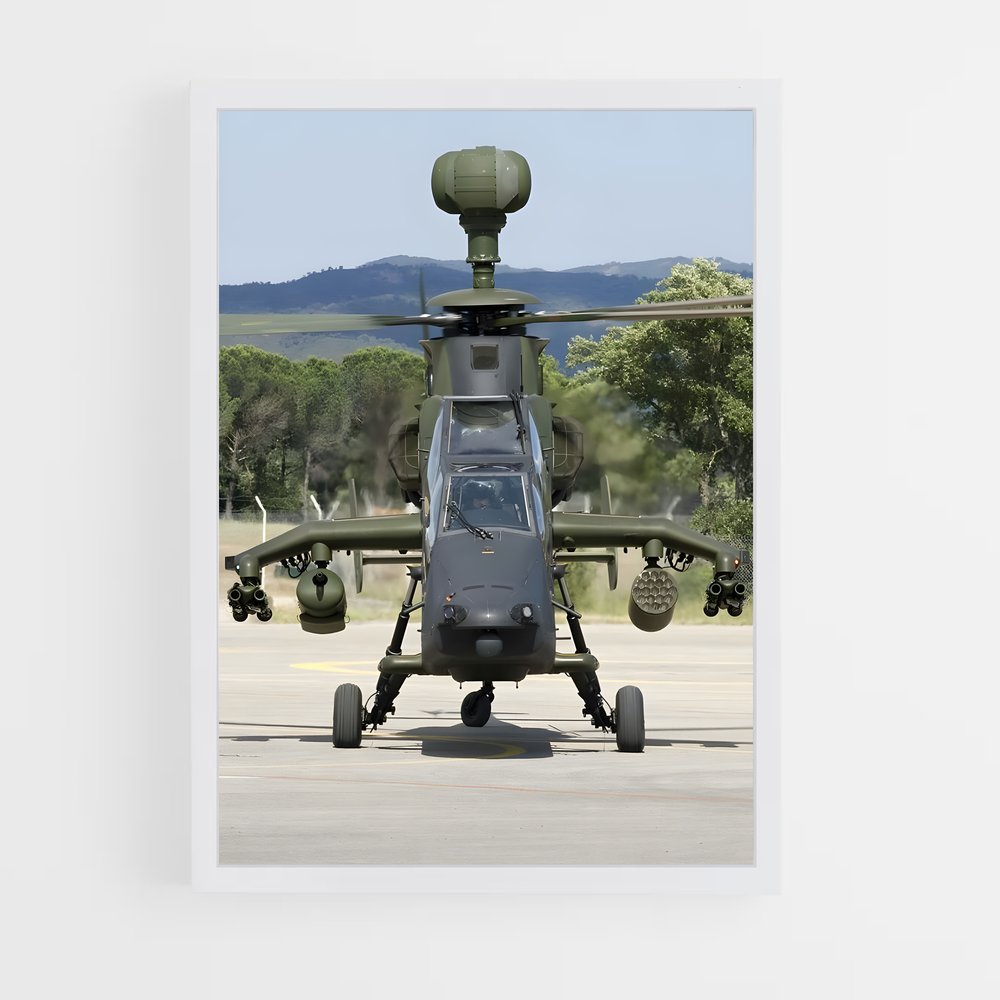 ap-tiger eurocopter-2 cadre Blanc