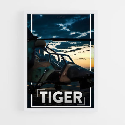 ap-tiger eurocopter-3 cadre Blanc