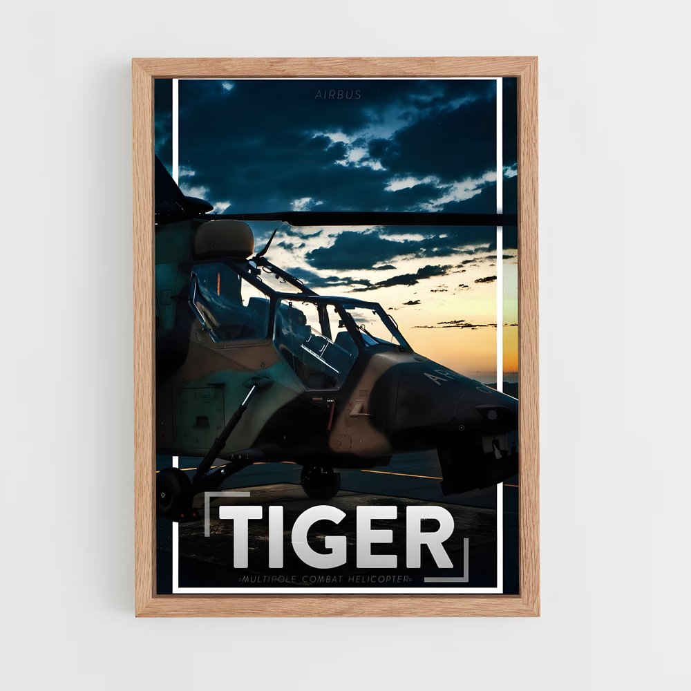 ap-tiger eurocopter-3 cadre Bois clair