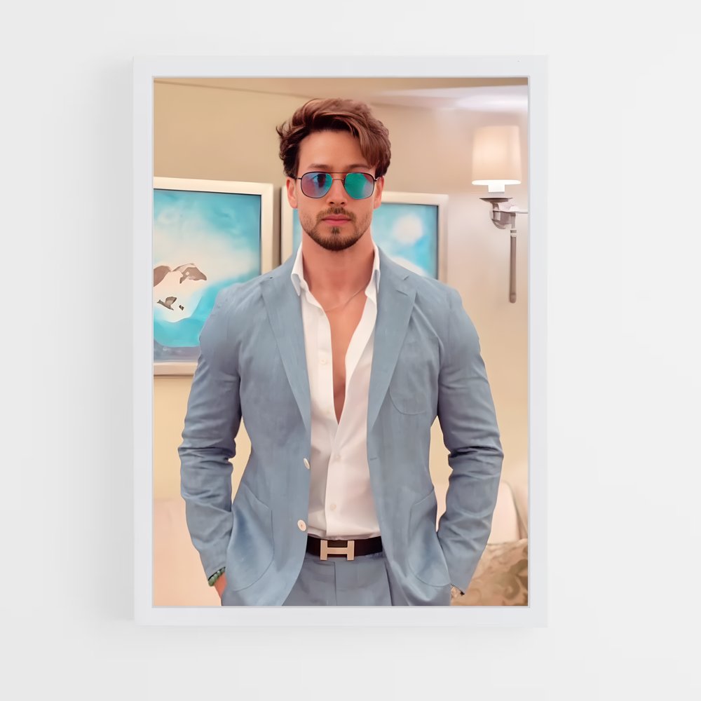 ap-tiger shroff-2 cadre Blanc