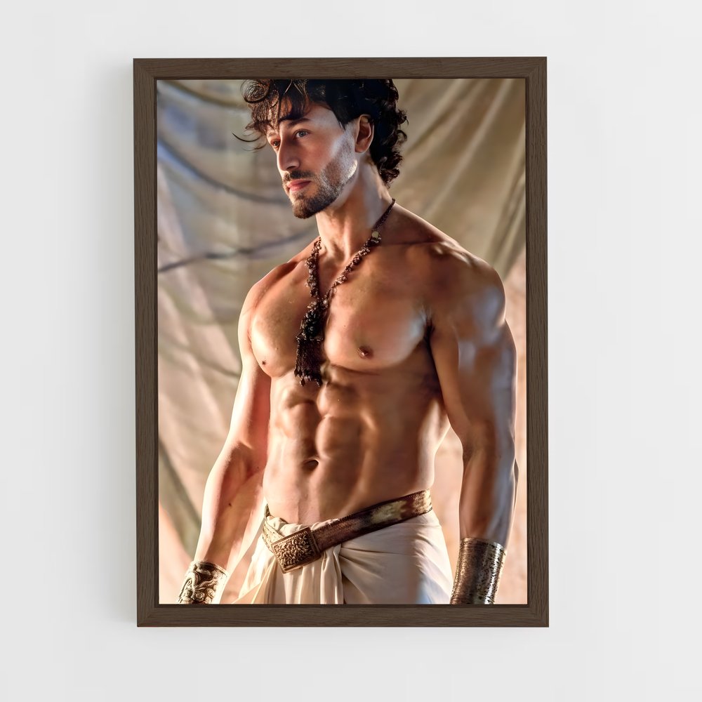 ap-tiger shroff-4 cadre Bois foncé