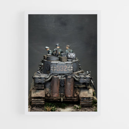 ap-tiger tank-1 cadre Blanc