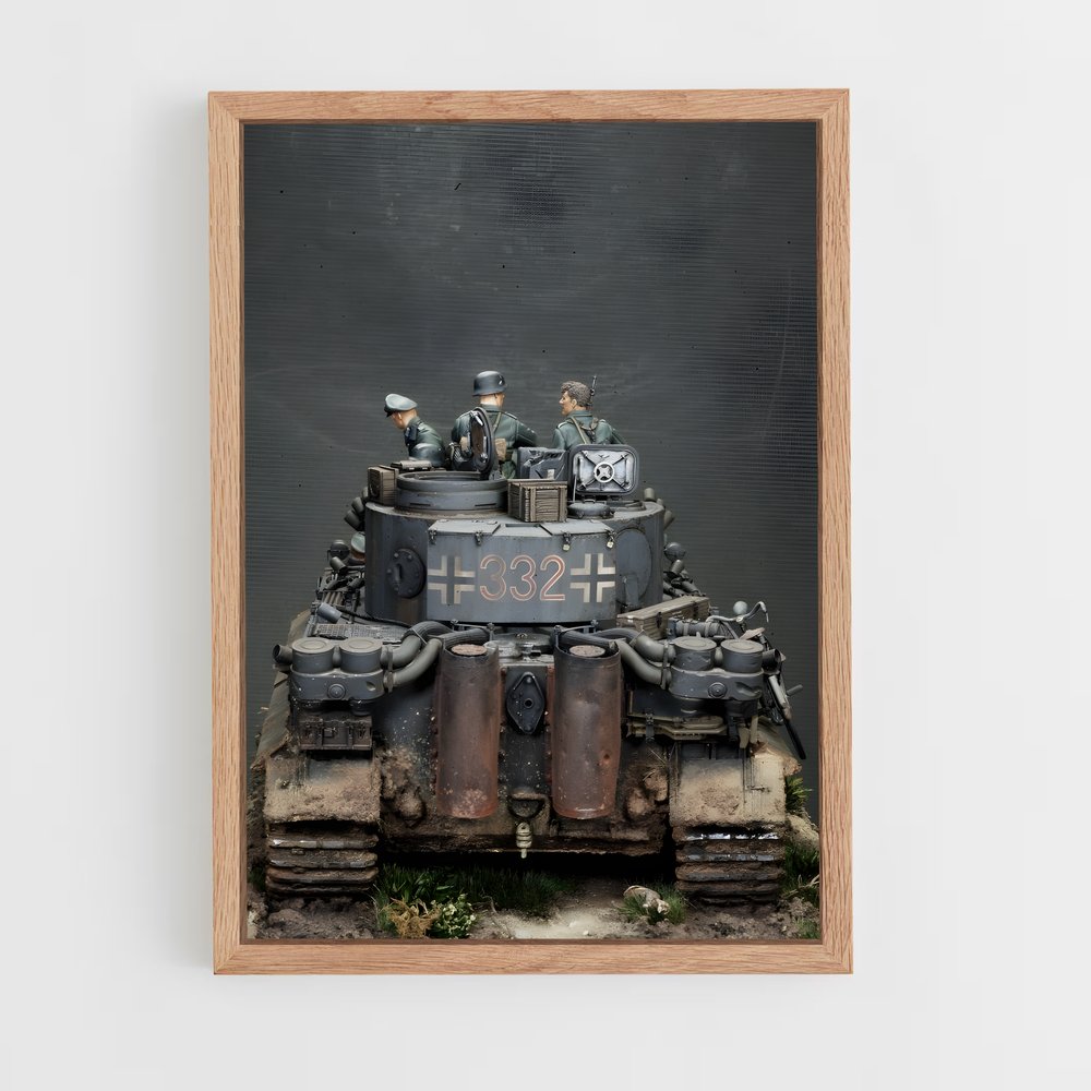 ap-tiger tank-1 cadre Bois clair