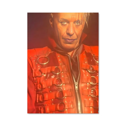 Poster Rouge Envoûtant