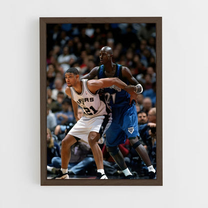 ap-tim duncan-9 cadre Bois foncé