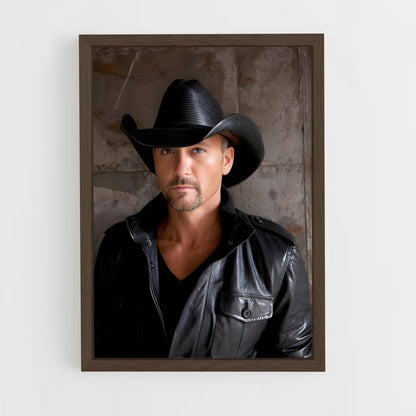 ap-tim mcgraw-8 cadre Bois foncé