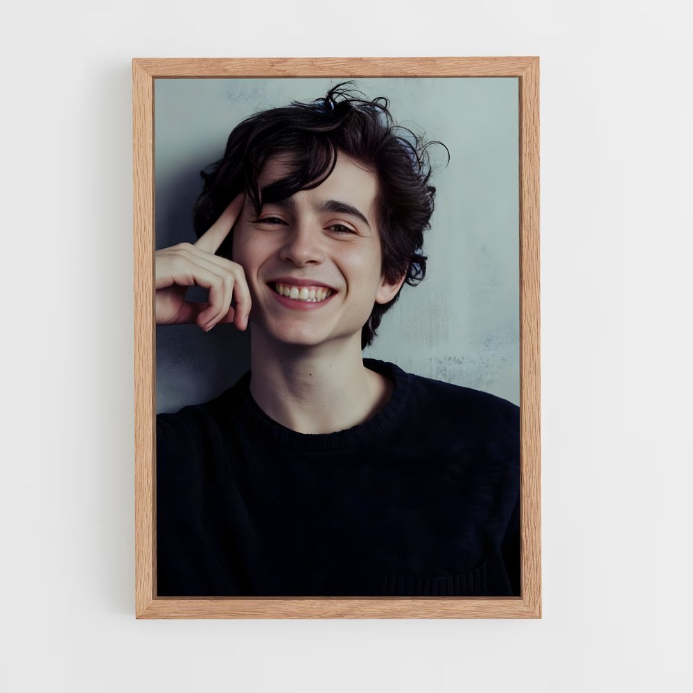 ap-timothee chalamet-2 cadre Bois clair