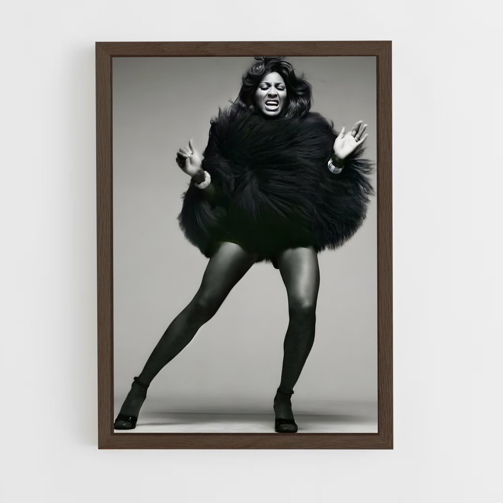 ap-tina turner-4 cadre Bois foncé